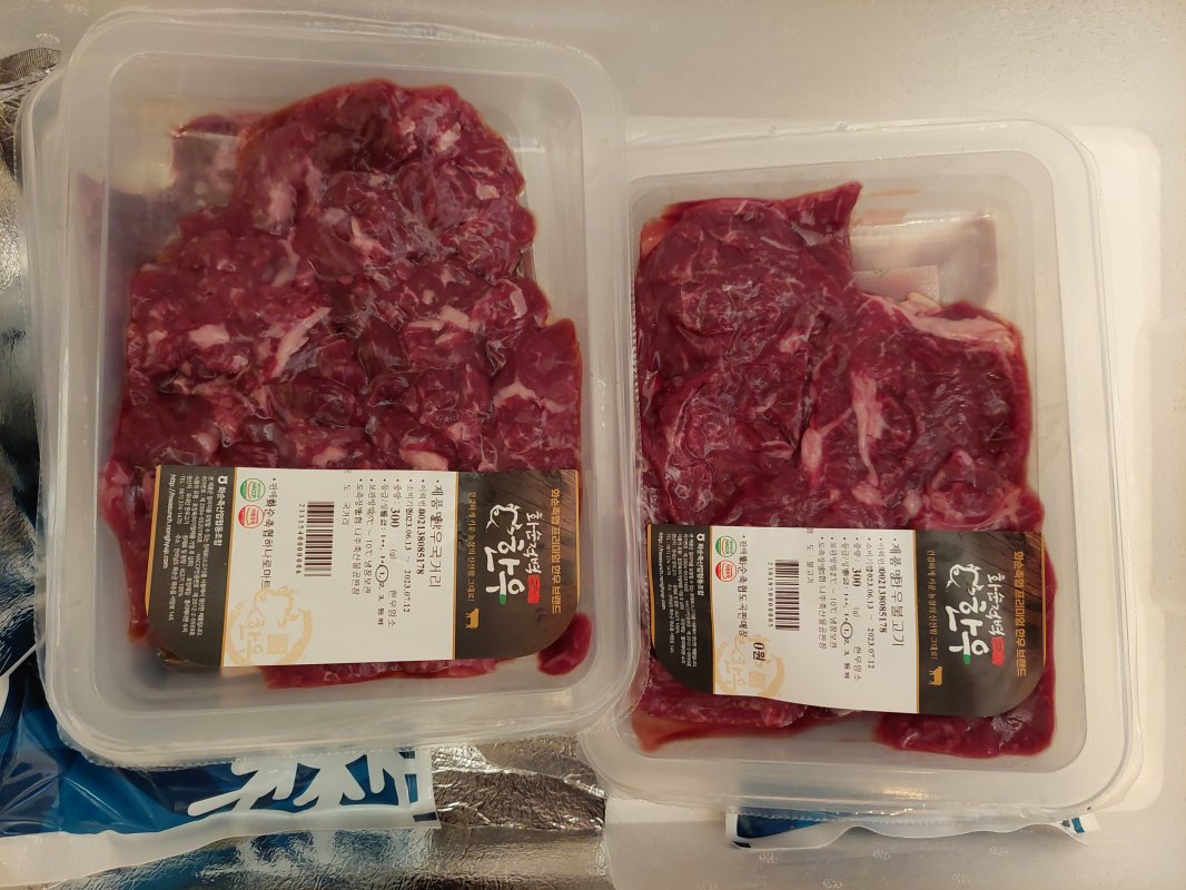 불고기 300g 화순적벽한우 1등급