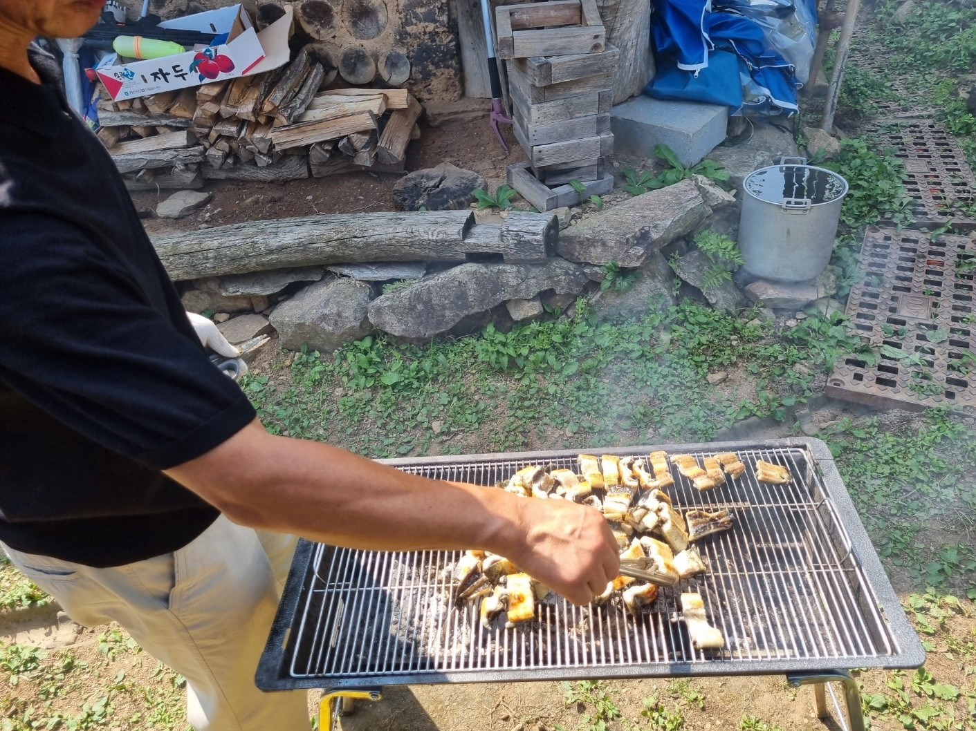 심명진 민물장어 초벌장어 1kg(초벌후 550g)