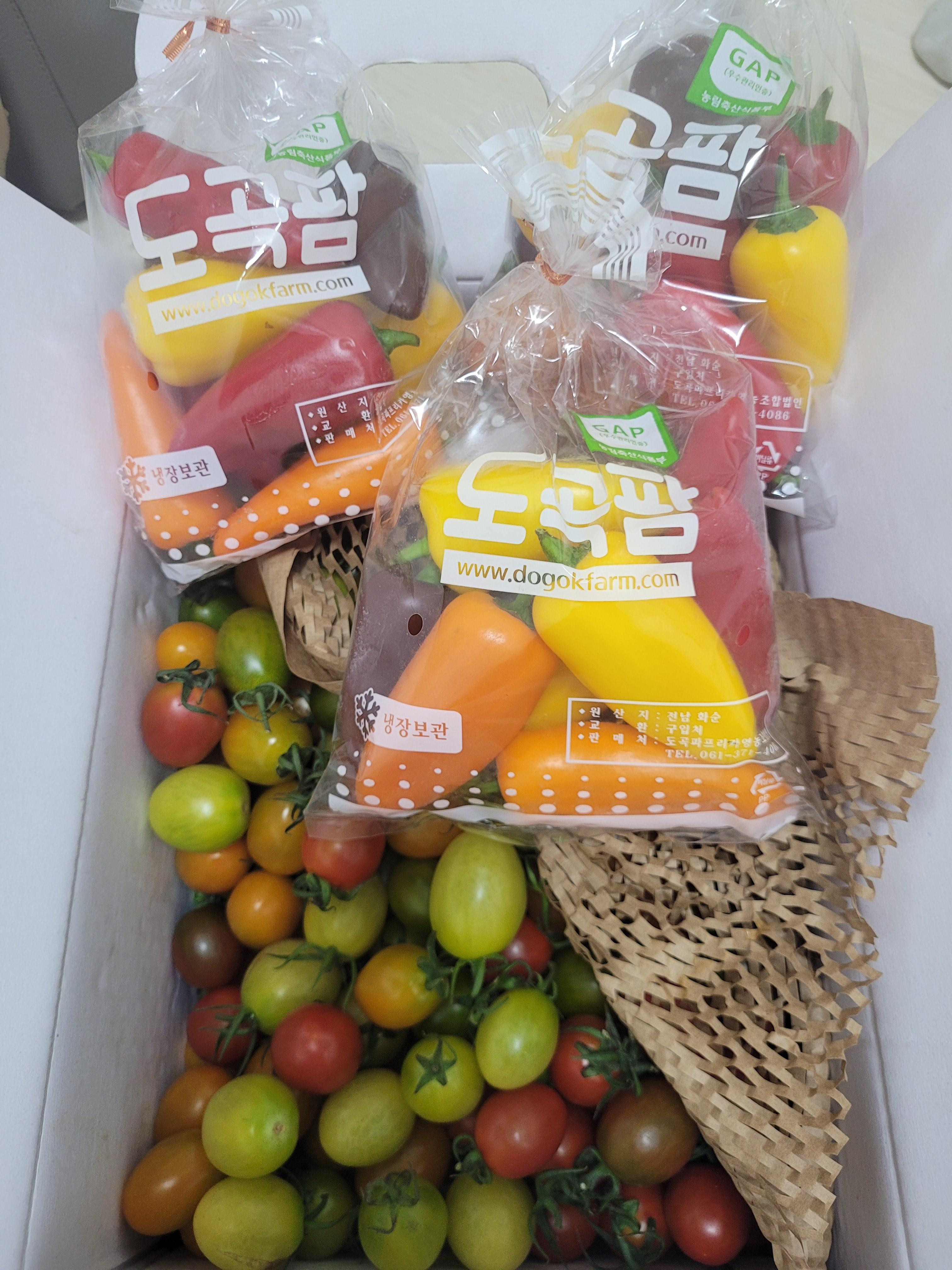 미니파프리카(선물용) 1kg(250g*4봉)