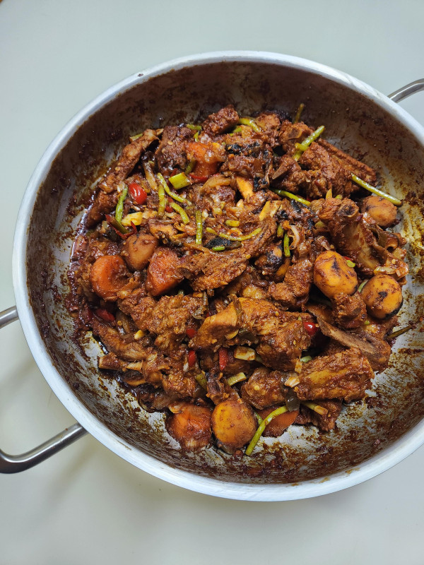 화순 재래토종 흑돼지 찜갈비 600g