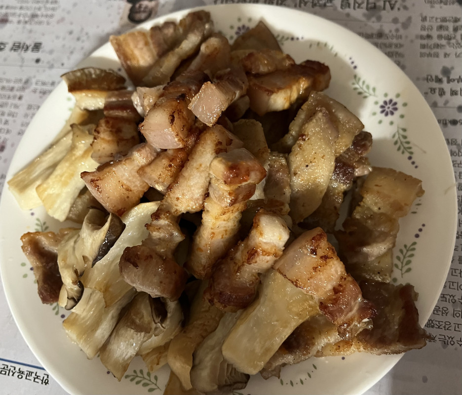 화순 재래토종 흑돼지 한입벽돌오겹살 300g