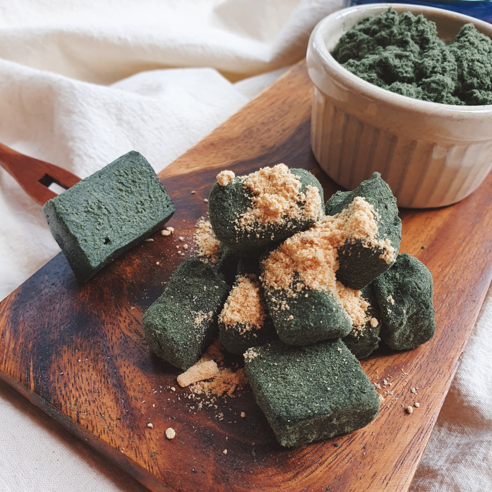 쑥인절미 생초콜릿 80g