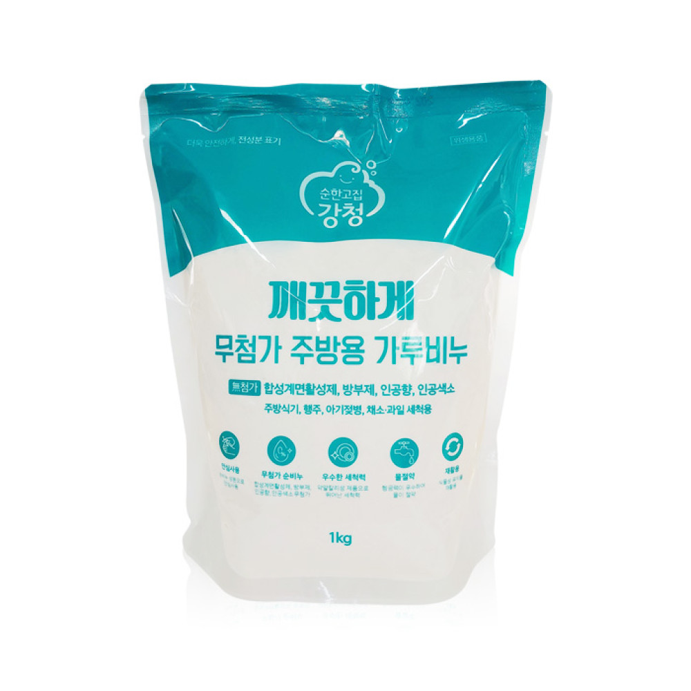 무첨가(계면활성제) 주방용 가루비누 1kg