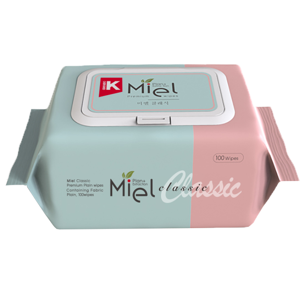 미엘 클래식(플레인) 물티슈 10팩/20팩