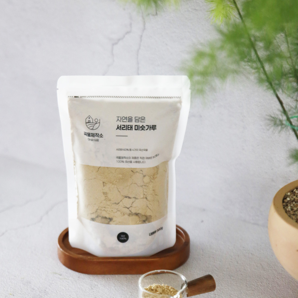 곡물제작소 자연을 담은 서리태 미숫가루 300g