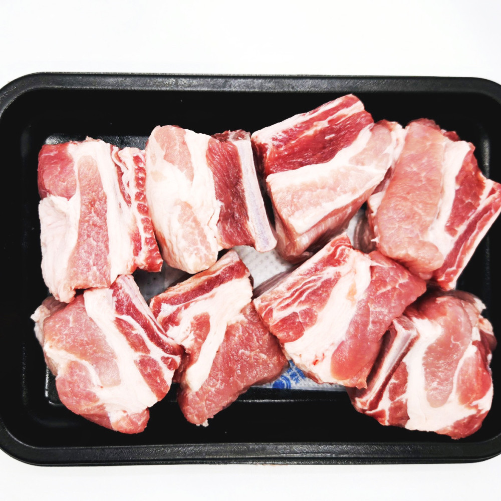 화순 재래토종 흑돼지 찜갈비 600g