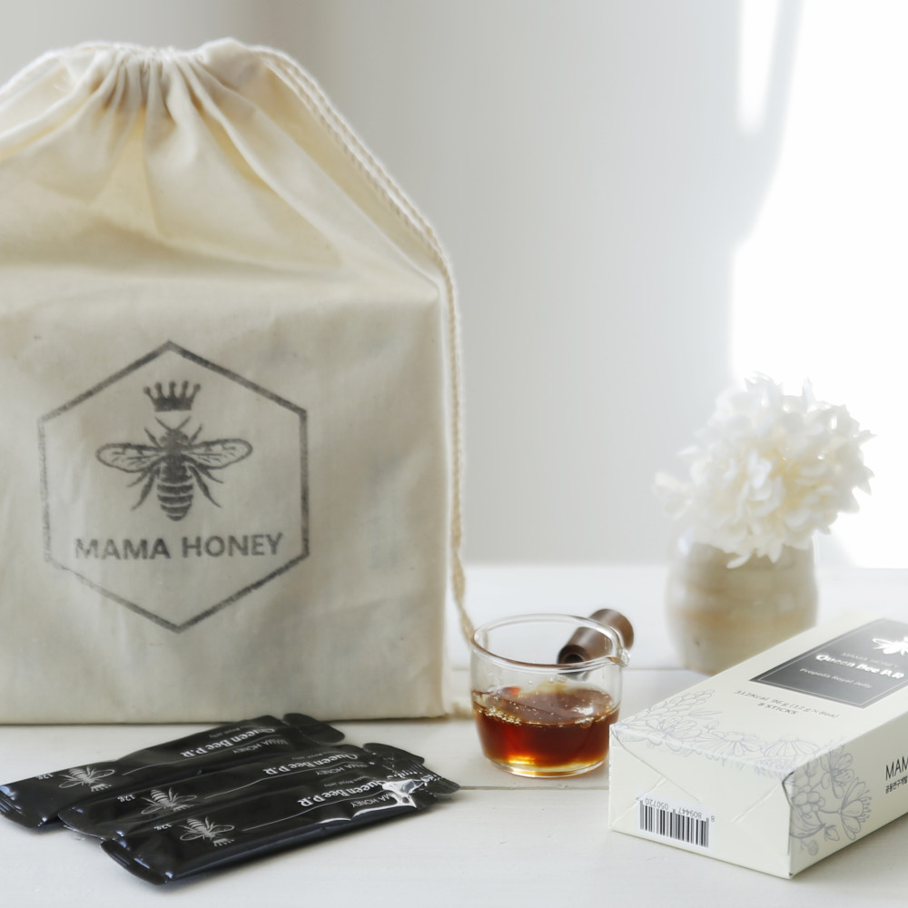 [기한임박할인]선물용 천연복합꿀 퀸비PR 세트