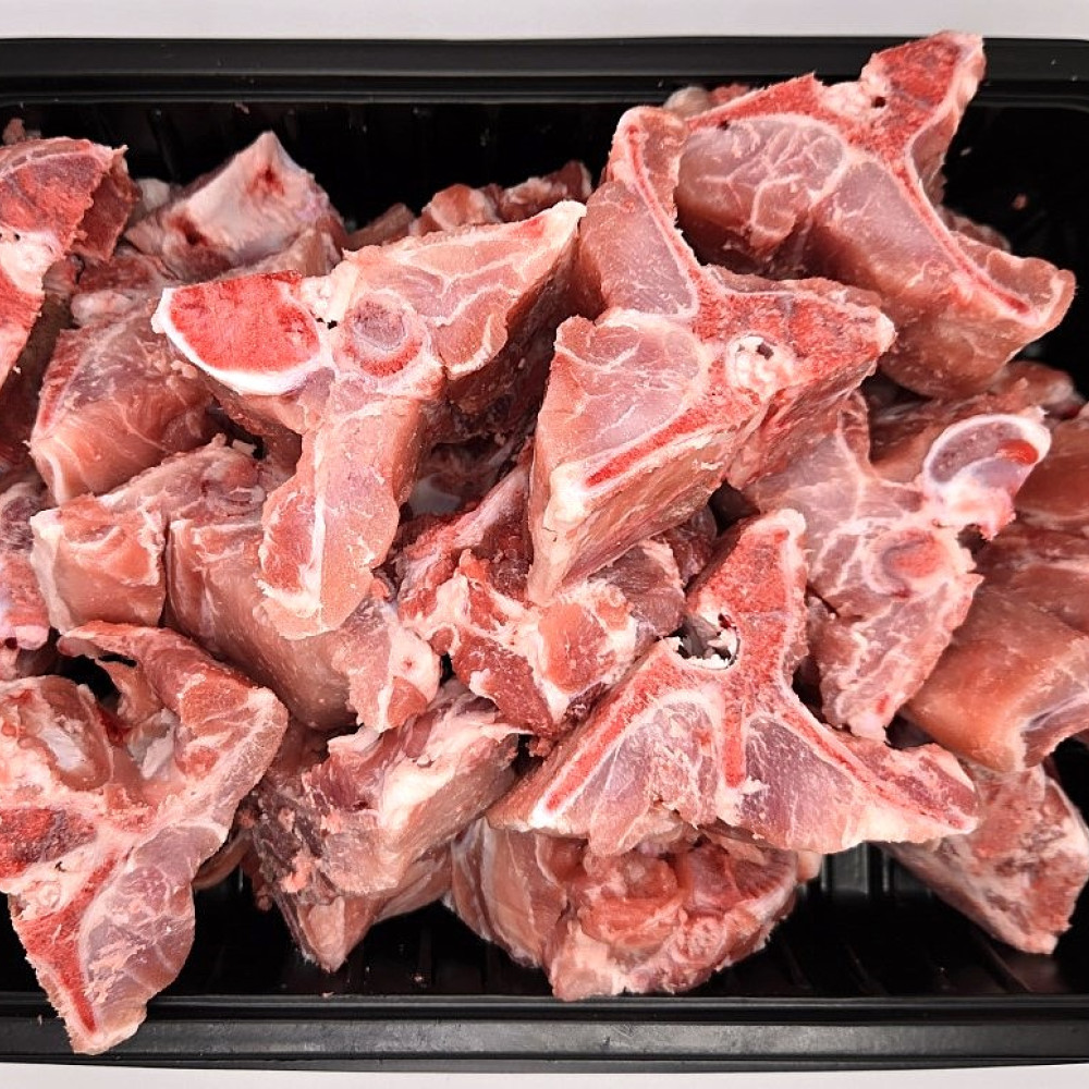 재래토종흑돼지 살뼈감자탕용 5kg