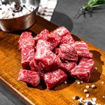 #명품 한우암소 1등급 깍뚝등심 250g/400g