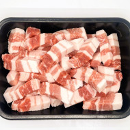 화순 재래토종 흑돼지 한입벽돌오겹살 300g