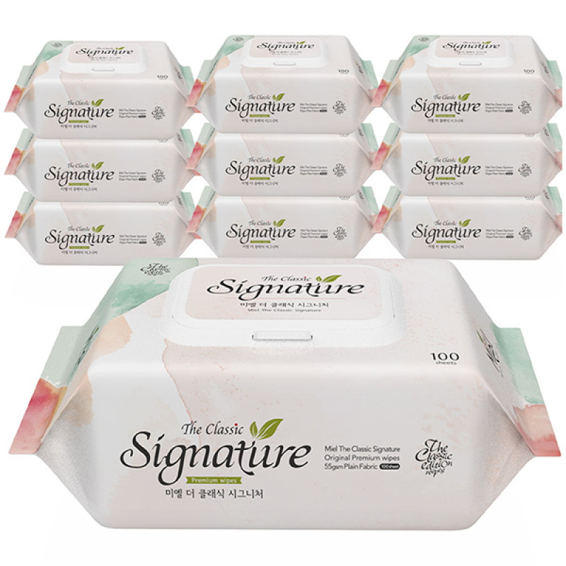 미엘 시그니쳐 물티슈 10팩/20팩