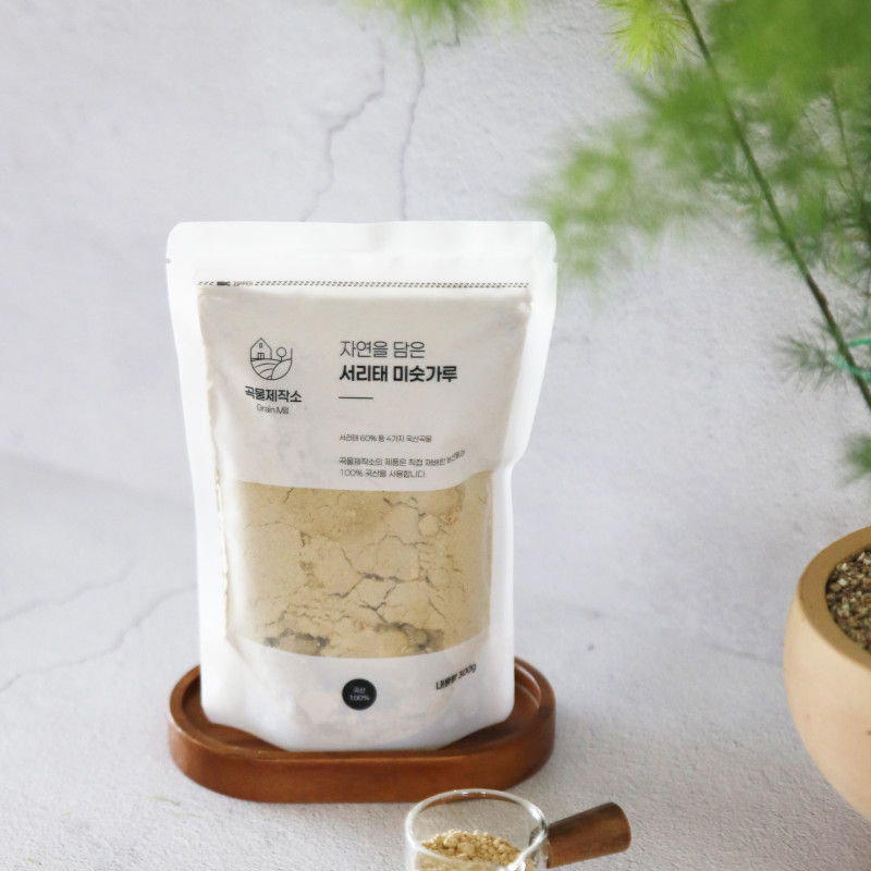 곡물제작소 자연을 담은 서리태 미숫가루 300g